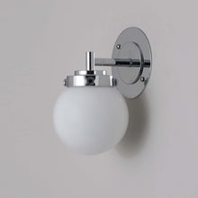 Load image into Gallery viewer, Globe Wall Light in Detail.
