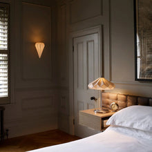 Load image into Gallery viewer, Hatton Wall Light in bedroom.
