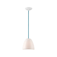 Load image into Gallery viewer, Hector Bibendum Pendant Light in Turquoise (Medium).

