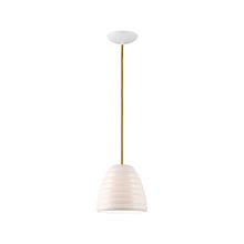 Load image into Gallery viewer, Hector Bibendum Pendant Light in Yellow (Medium).
