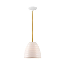 Load image into Gallery viewer, Hector Bibendum Pendant Light in Yellow (Large).

