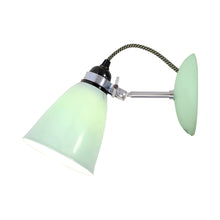 Load image into Gallery viewer, Hector Dome Wall Light in Light Green (Medium/Without Switch).
