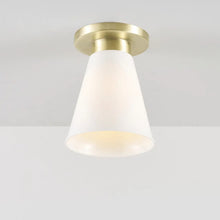 Load image into Gallery viewer, Hector Flowerpot Flush Mount Ceiling Light in Detail.
