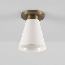 Load image into Gallery viewer, Hector Flowerpot Flush Mount Ceiling Light in Detail.
