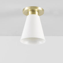 Load image into Gallery viewer, Hector Flowerpot Flush Mount Ceiling Light in Detail.
