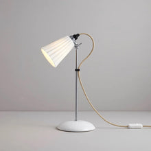 Load image into Gallery viewer, Hector Pleat Table Lamp in Detail.
