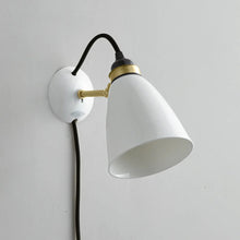 Load image into Gallery viewer, Hector Plug-In Wall Light in Detail.
