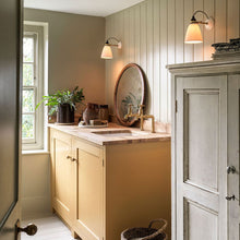 Load image into Gallery viewer, Hector Wall Light in bathroom.
