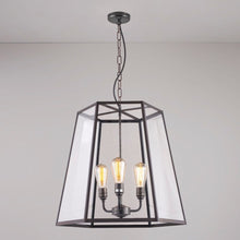 Load image into Gallery viewer, Hex Pendant Light in Detail.
