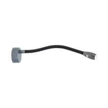 Load image into Gallery viewer, Jet Stream LED Wall Light in Anodised Titanium/Black.
