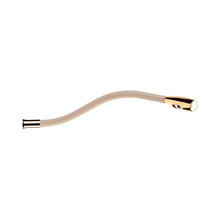 Load image into Gallery viewer, Jet Stream Through The Bedhead LED Wall Light in Gold Plated/Beige.
