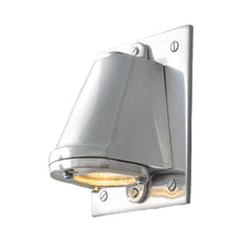 Load image into Gallery viewer, Mast Wall Light in Polished Aluminium (With Backplate).
