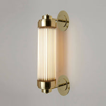 Load image into Gallery viewer, Pillar Offset LED Wall Light in Detail.
