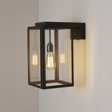 Load image into Gallery viewer, Portico Outdoor Wall Light in Detail.
