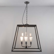 Load image into Gallery viewer, Quad Closed Top Pendant Light in Detail.

