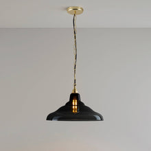 Load image into Gallery viewer, School Pendant Light in Detail.
