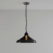 Load image into Gallery viewer, School Pendant Light in Detail.
