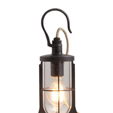Load image into Gallery viewer, Ship&#39;s Hook Table Lamp in Detail.
