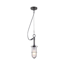 Load image into Gallery viewer, Ship&#39;s Well Pendant Light in Frosted Glass (No Reflector).
