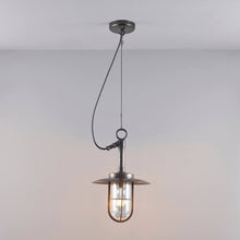 Load image into Gallery viewer, Ship&#39;s Well Pendant Light in Detail.
