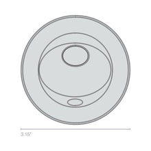 Load image into Gallery viewer, Sirocco I LED Wall Light - line drawing.
