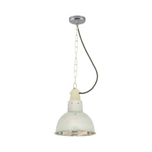 Load image into Gallery viewer, Spun Reflector Pendant Light with Suspension Lampholder.
