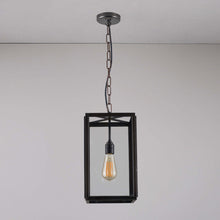 Load image into Gallery viewer, Square Pendant Light in Detail.
