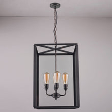 Load image into Gallery viewer, Square Pendant Light in Detail.
