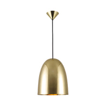 Load image into Gallery viewer, Stanley Pendant Light in Polished Brass (Large).
