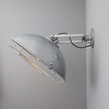 Load image into Gallery viewer, Steel Working Wall Light in Detail.
