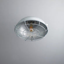 Load image into Gallery viewer, Steel Working Wall Light in Detail.

