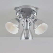 Load image into Gallery viewer, Stirrup Triple Flush Mount Ceiling Light in Detail.
