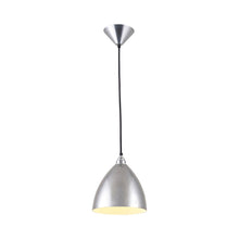 Load image into Gallery viewer, Task Pendant Light in Polished Aluminium.
