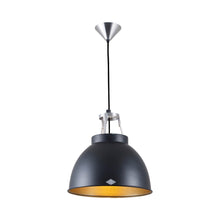 Load image into Gallery viewer, Titan Pendant Light in Black/Bronze (Small/No Glass).
