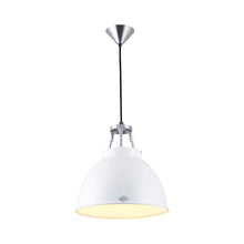 Load image into Gallery viewer, Titan Pendant Light in White (Small/No Glass).
