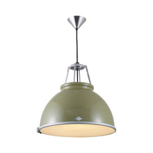 Load image into Gallery viewer, Titan Pendant Light in Natural Aluminium (Medium/No Glass).
