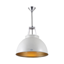 Load image into Gallery viewer, Titan Pendant Light in Putty Grey/Bronze (Medium/No Glass).

