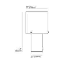 Load image into Gallery viewer, Walter Table Lamp - line drawing.
