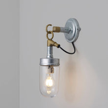 Load image into Gallery viewer, Well Glass Wall Light in Detail.
