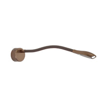 Load image into Gallery viewer, Zonda LED Wall Light in Anodised Bronze/Mushroom.
