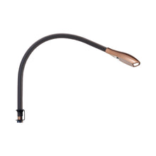 Load image into Gallery viewer, Zonda Over The Bedhead LED Wall Light in Anodised Bronze/Mushroom.
