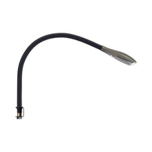 Load image into Gallery viewer, Zonda Over The Bedhead LED Wall Light in Anodised Titanium/Black.
