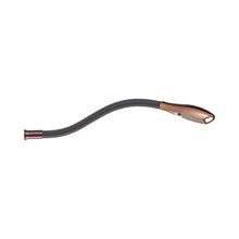 Load image into Gallery viewer, Zonda Through The Bedhead LED Wall Light in Anodised Bronze/Mushroom.
