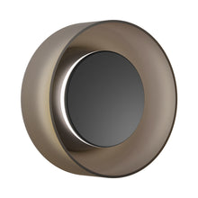 Load image into Gallery viewer, Totem LED Wall Light in Black/Black/Amber.
