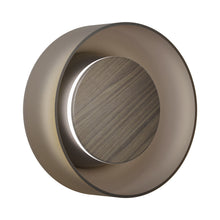 Load image into Gallery viewer, Totem LED Wall Light in Black/Walnut/Amber.
