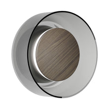 Load image into Gallery viewer, Totem LED Wall Light in Black/Walnut/Smoke.
