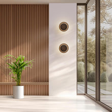 Load image into Gallery viewer, Totem LED Wall Light in living room.
