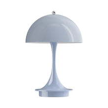 Load image into Gallery viewer, Panthella 160 LED Portable Table Lamp in Pale Blue Acryl (Acrylic).

