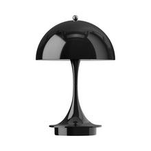 Load image into Gallery viewer, Panthella 160 LED Portable Table Lamp in Opaque Black (Polymer).

