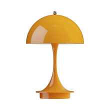 Load image into Gallery viewer, Panthella 160 LED Portable Table Lamp in Opaque Orange (Polymer).
